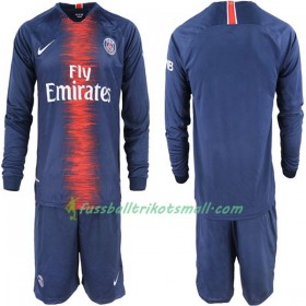 Fußballtrikots Paris Saint-Germain Kinder 2018-2019 Langarm Heimtrikotsatz kaufen